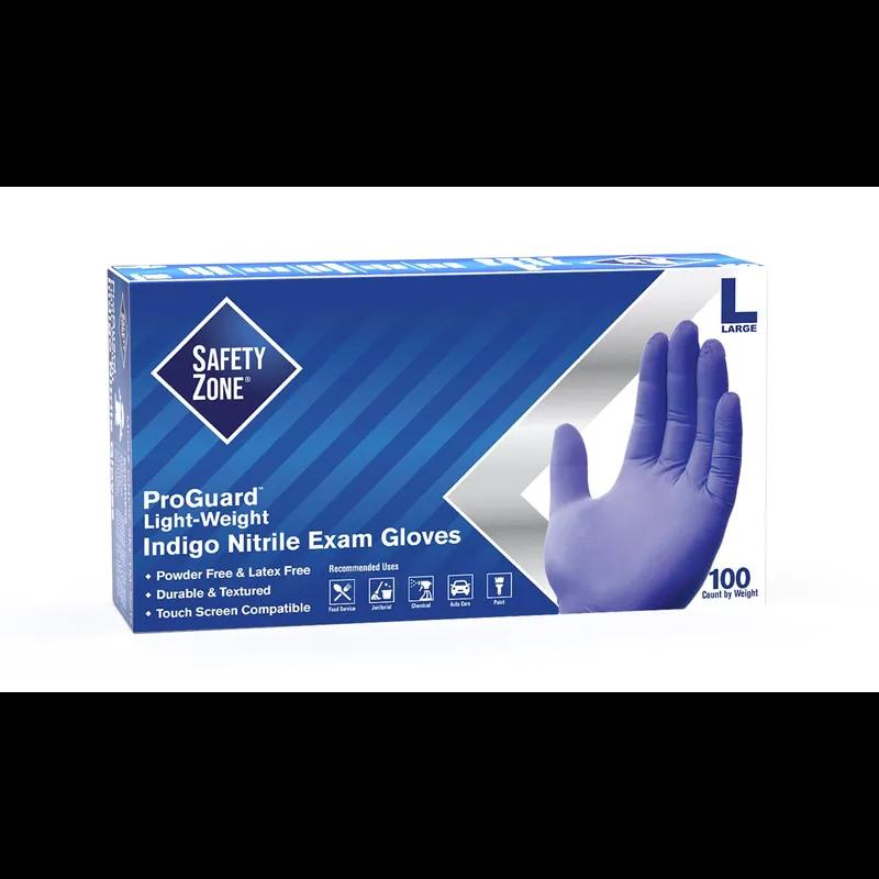 Non-Medical Gloves XL Purple Nitrile Powder-Free 1000/Case
