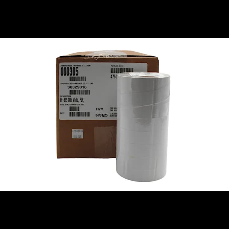 Monarch 1136/FF-312 Blank Gun Label 0.647X0.78 IN White 14000/Pack