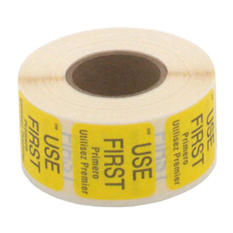 Use First Label 1X1 IN Dissolvable 50/Roll
