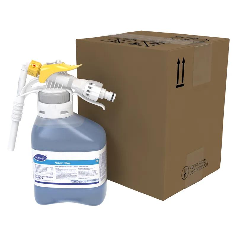 Virex® Plus One-Step Disinfectant Deodorizer 1.5 L Multi Surface Liquid RTD Quat 2/Case