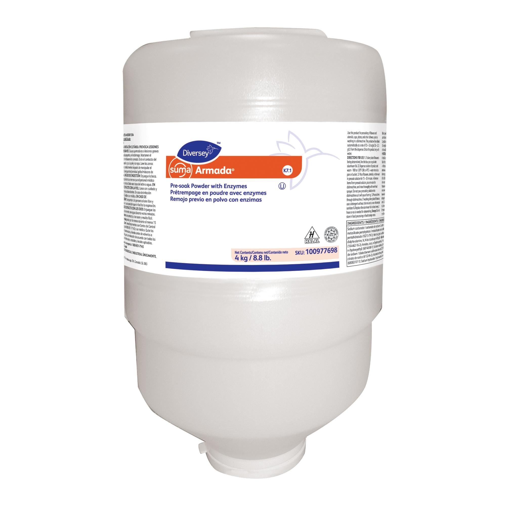 Suma® Armada Dish Presoak 8.8 LB Powder Enzymatic Kosher 2/Case