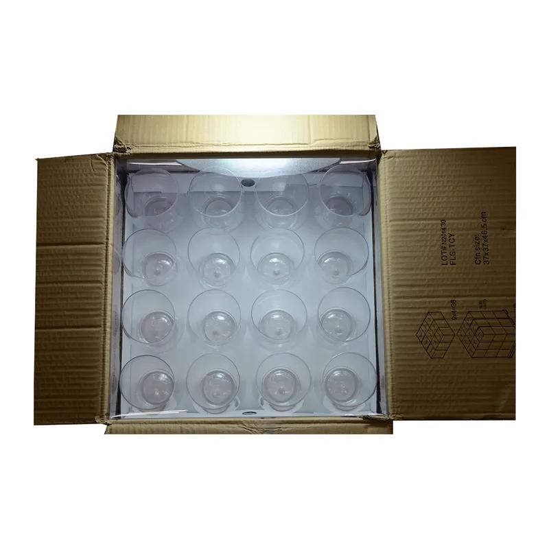 Renaissance Cup Goblet Stemless Wine 16 OZ Plastic Clear 64/Case