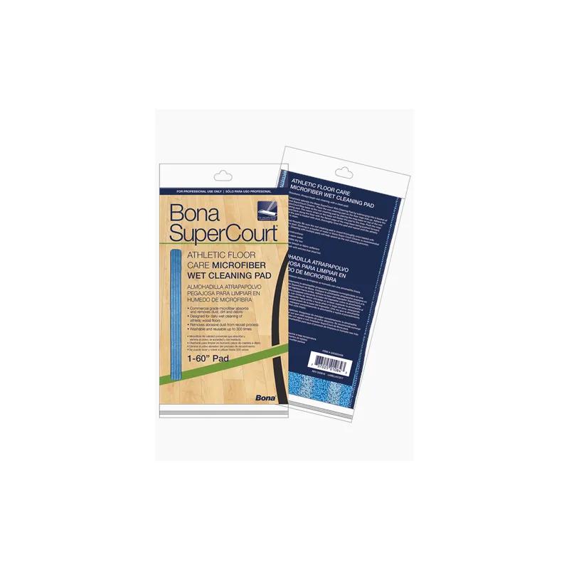 Bona® SuperCourt® Cleaning Pad Microfiber Wet 1/Each