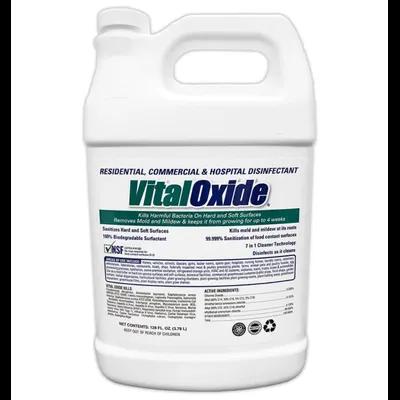 Vital Oxide One-Step Disinfectant 1 GAL Multi Surface Heavy Duty Daily Concentrate Chlorinated 4/Case