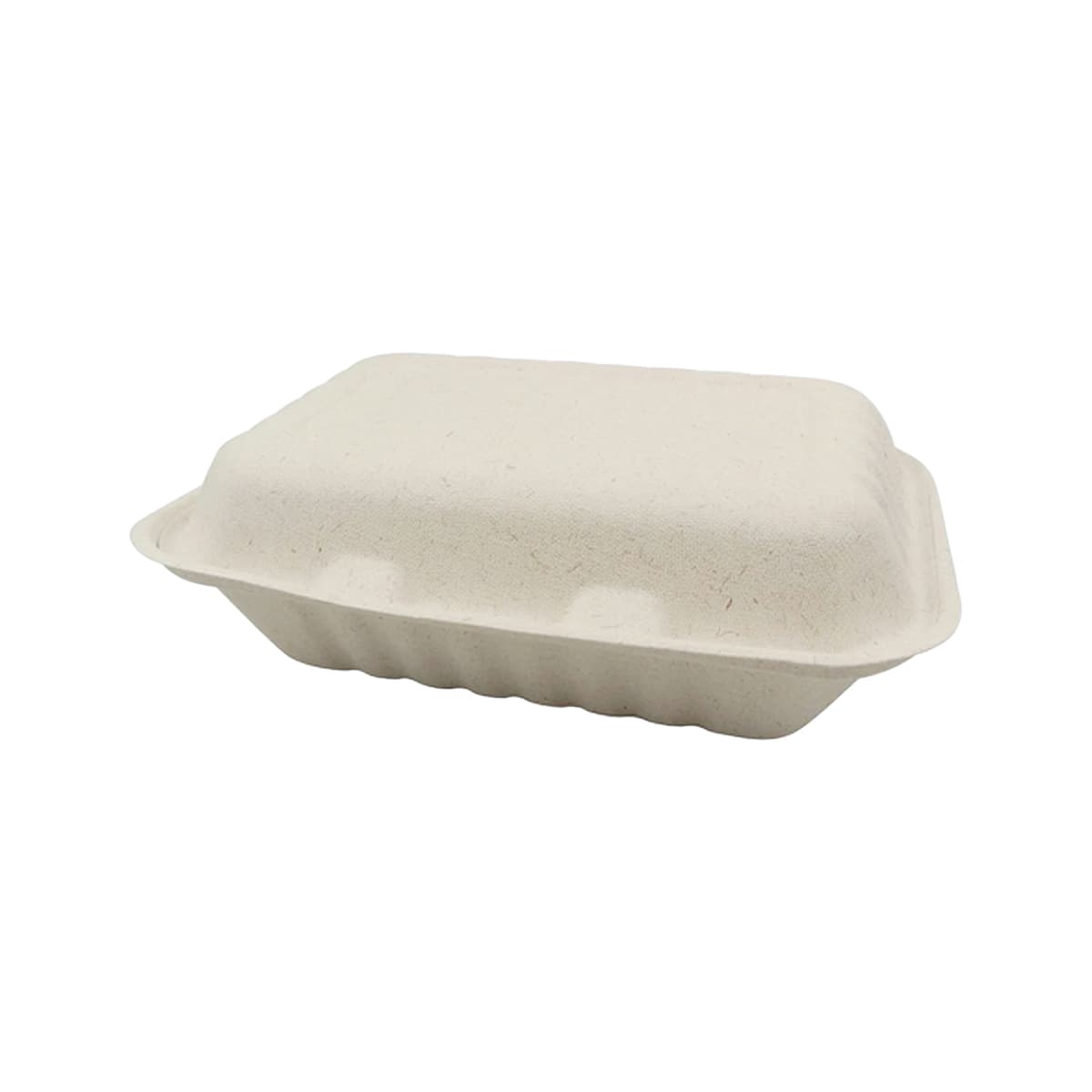 Victoria Bay Take-Out Container Hinged 9X6X3 IN Sugarcane Rectangle 300/Case