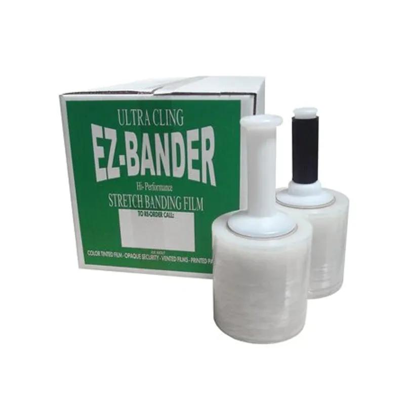 Stretch Wrap 3IN X1000FT Clear Plastic 80GA 18 Rolls/Case 72 Cases/Pallet