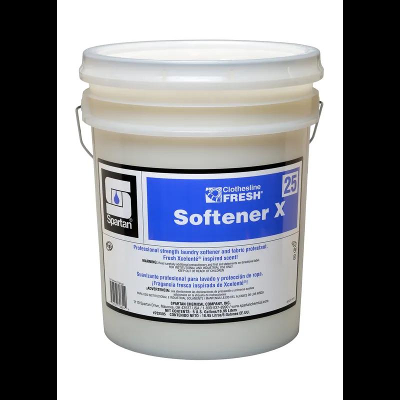 Clothesline Fresh® Softener X 25 Lavender Linen 5 GAL Mild Acid 1/Pail