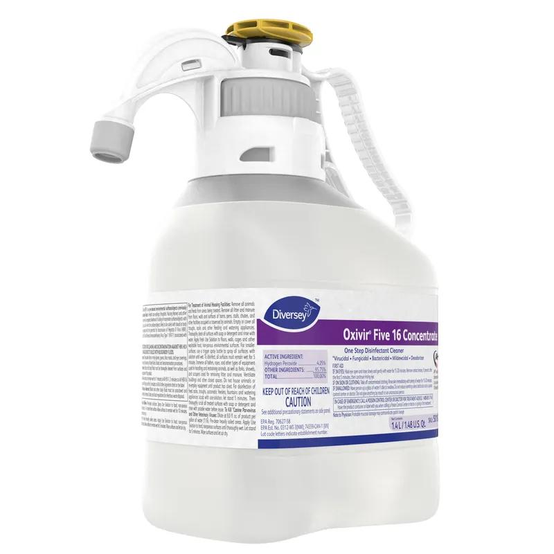 Oxivir® Five 16 One-Step Disinfectant 1.4 L Multi Surface Liquid Concentrate Accelerated Hydrogen Peroxide (AHP®) 2/Case