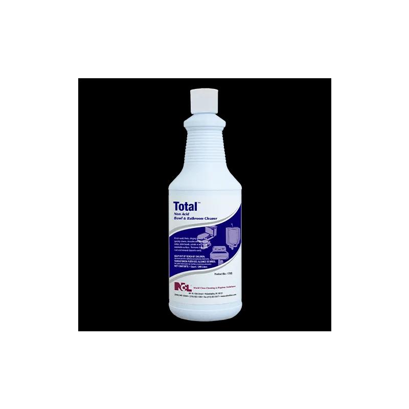 TOTAL Restroom Cleaner 4X4X9.5 IN 32 FLOZ Neutral 12/Case