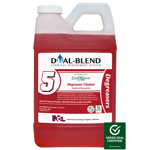Earth Sense® DUAL-BLEND® #5 Degreaser 5X4X9 IN 80 FLOZ Multi Surface 4/Case