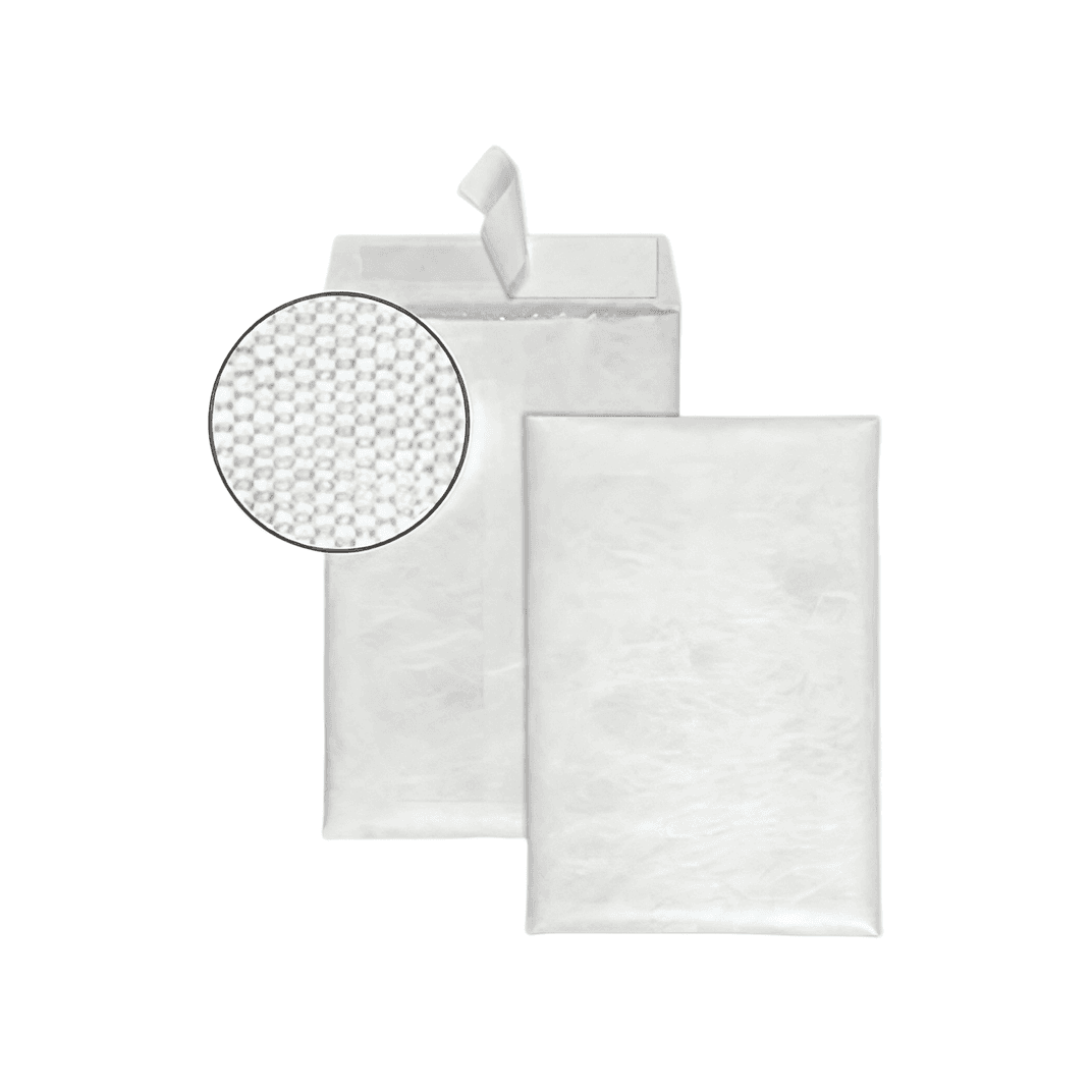 Bubble Mailer 9.5X6.5 IN White Tyvek® #0 Air Cushion Redi-Strip Adhesive Closure 25/Box