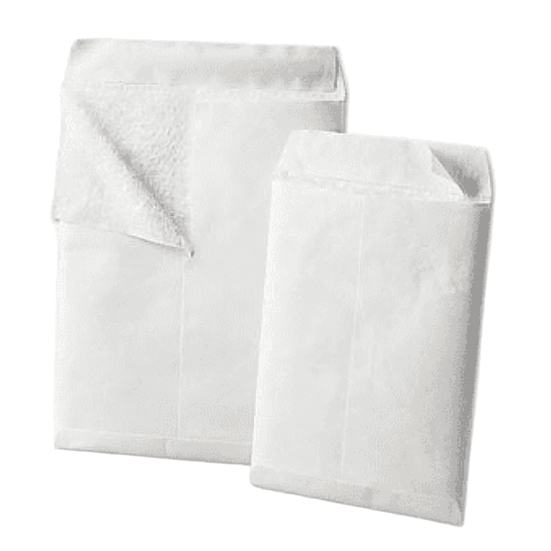 Bubble Mailer White Tyvek® #13 1/2 Square Flap Redi-Strip Adhesive Closure 25/Box