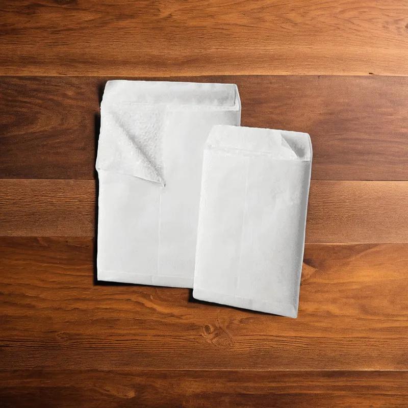 Bubble Mailer White Tyvek® #13 1/2 Square Flap Redi-Strip Adhesive Closure 25/Box