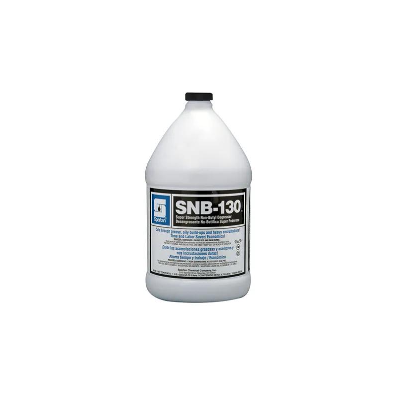 SNB-130® Unscented Degreaser 1 GAL Multi Surface Heavy Duty Alkaline Concentrate Non-Butyl Heavy Duty 4/Case