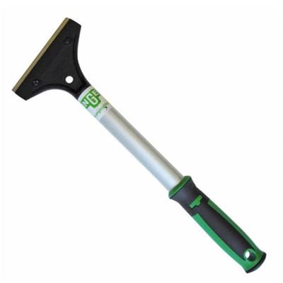 Scraper Aluminum Zinc Green Silver Black Brute With 12IN Handle 4IN Head 1/Each