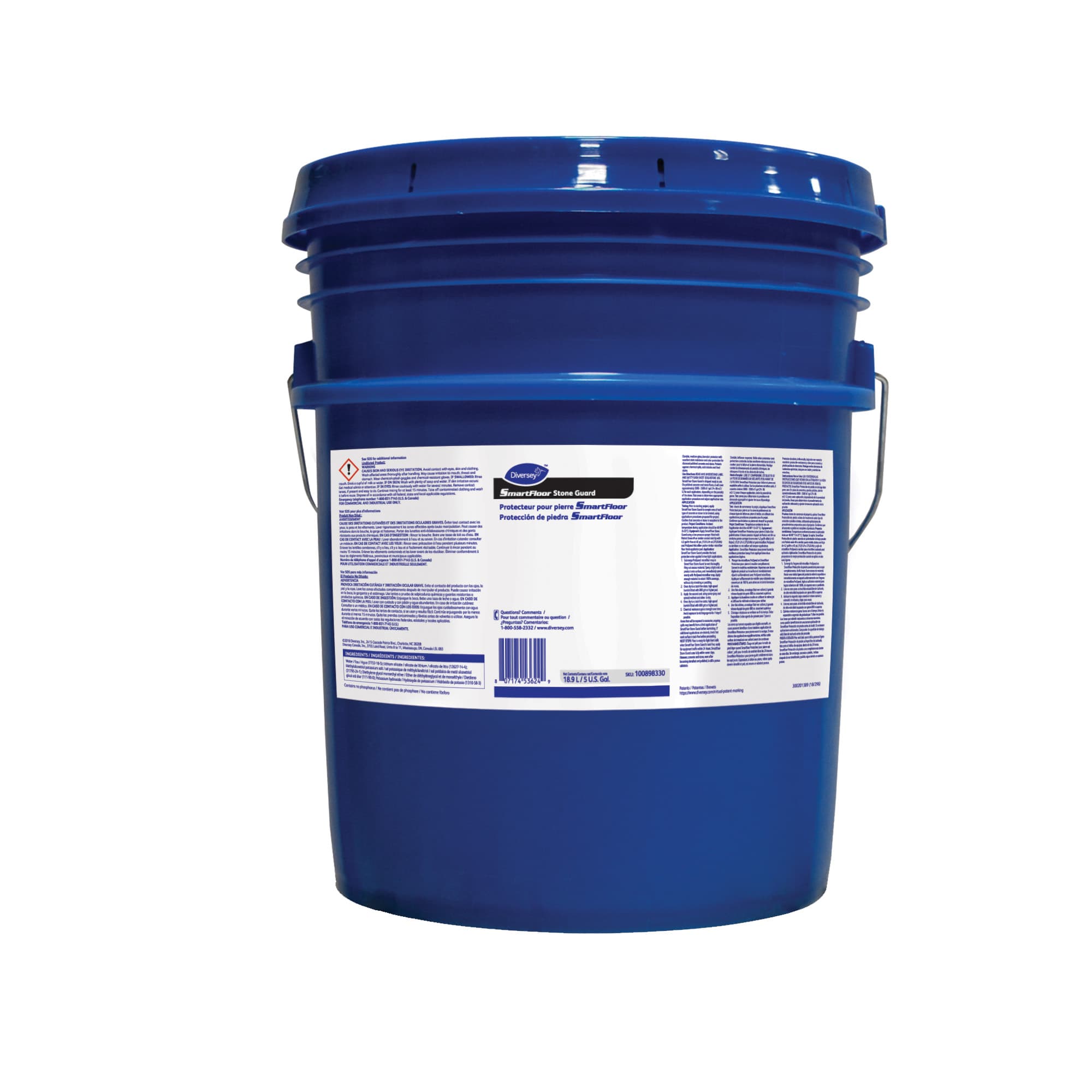 SmartFloor Odorless Concrete Protectant & Polish 5 GAL Liquid RTU 1/Pail