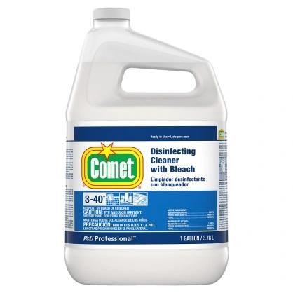 Comet Citrus Scent One-Step Disinfectant 1 GAL Multi Surface RTU Bleach 3/Case
