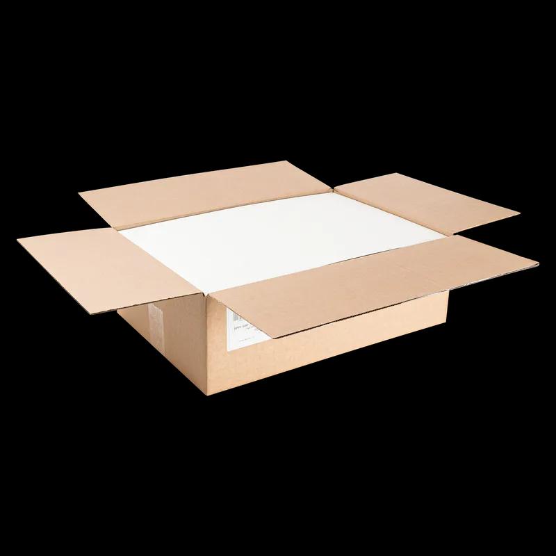 Full Sheet Cake Pad Corrugated Cardboard White Single Wall Coated Grease Resistant 50/Case