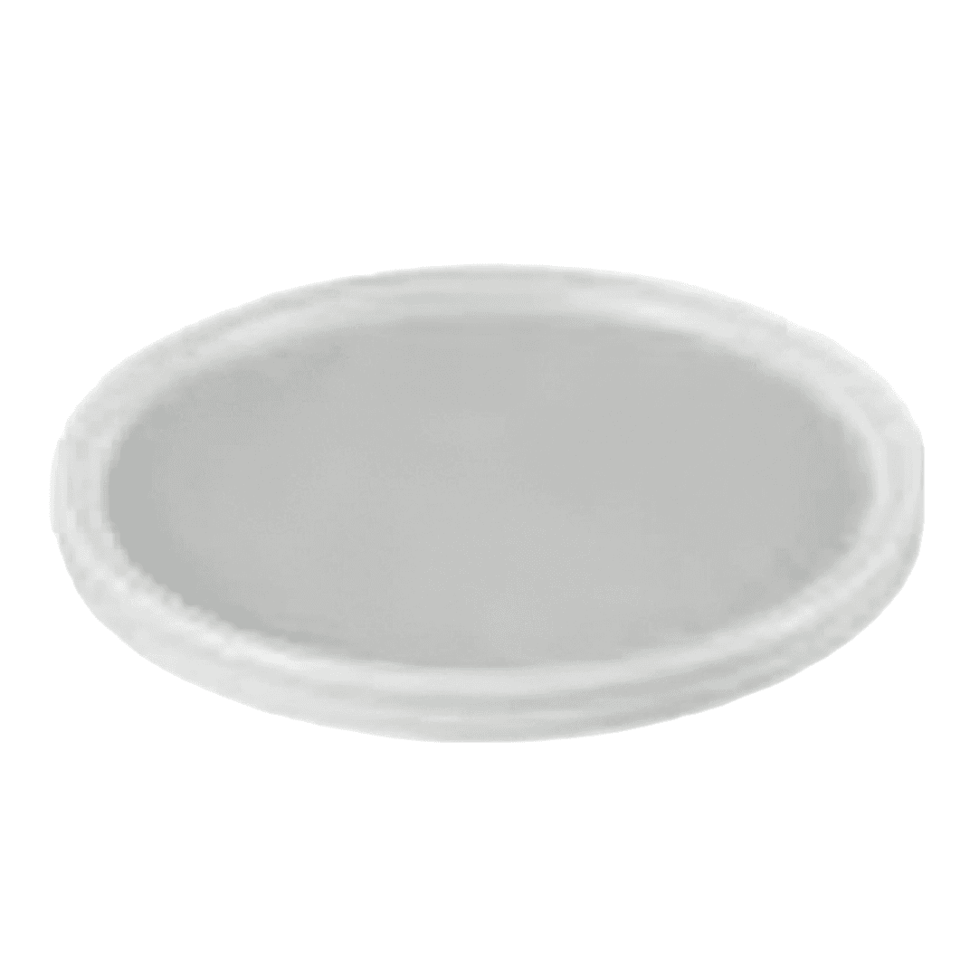 WNA Lid Flat 4.63 IN PP Clear Round For Container 500/Case