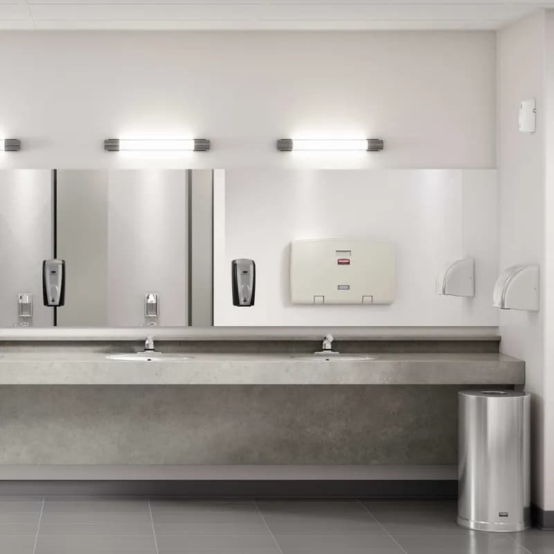 AutoClean® Sanitizer Dispenser 12.50X1.25X6.75 IN Plastic Chrome LED Kit With .75IN Connector 1/Each