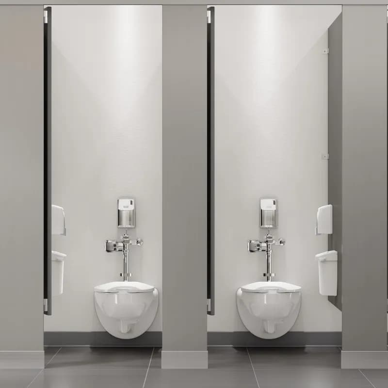 AutoClean® Sanitizer Dispenser 12.50X1.25X6.75 IN Plastic Chrome LED Kit With .75IN Connector 1/Each