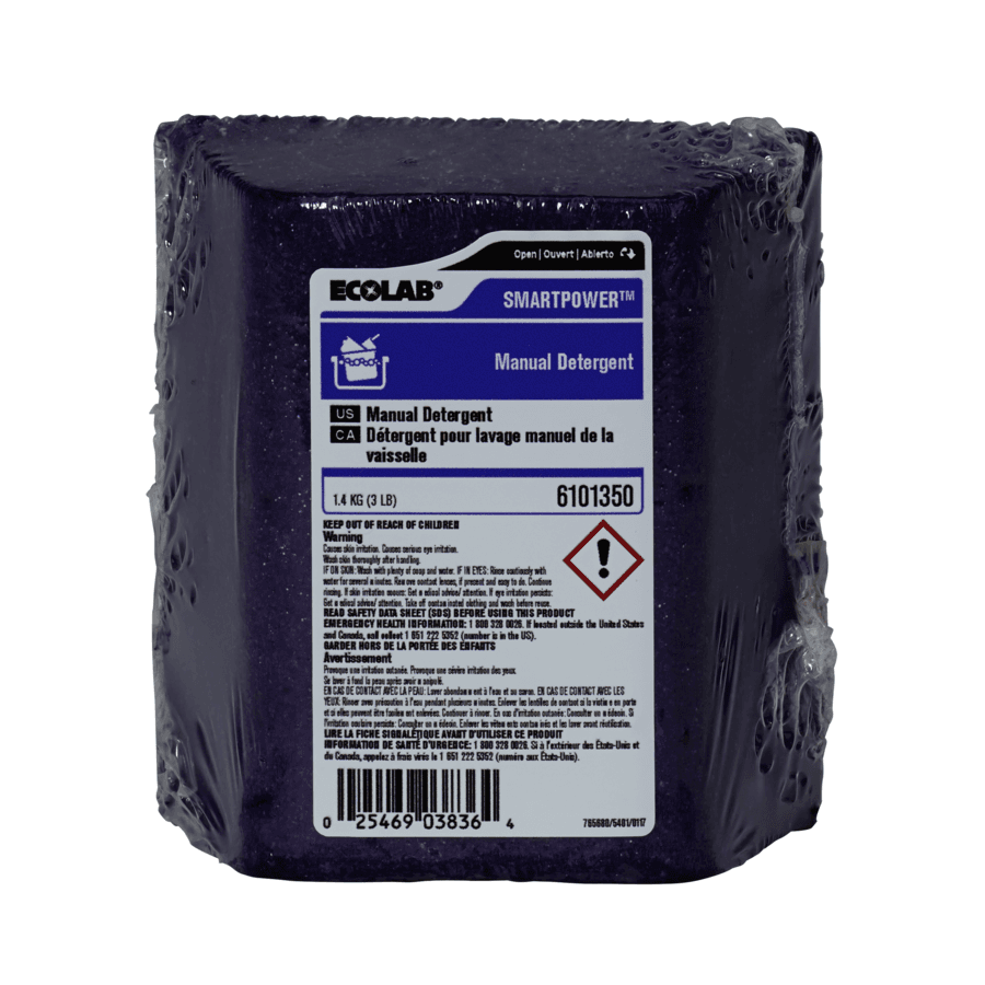 SmartPower Manual Dish Detergent 2 LB Manual 3/Case
