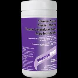 Victoria Bay Stainless Steel Wipes 40 Count/Pack 6 Packs/Case 240 Count/Case
