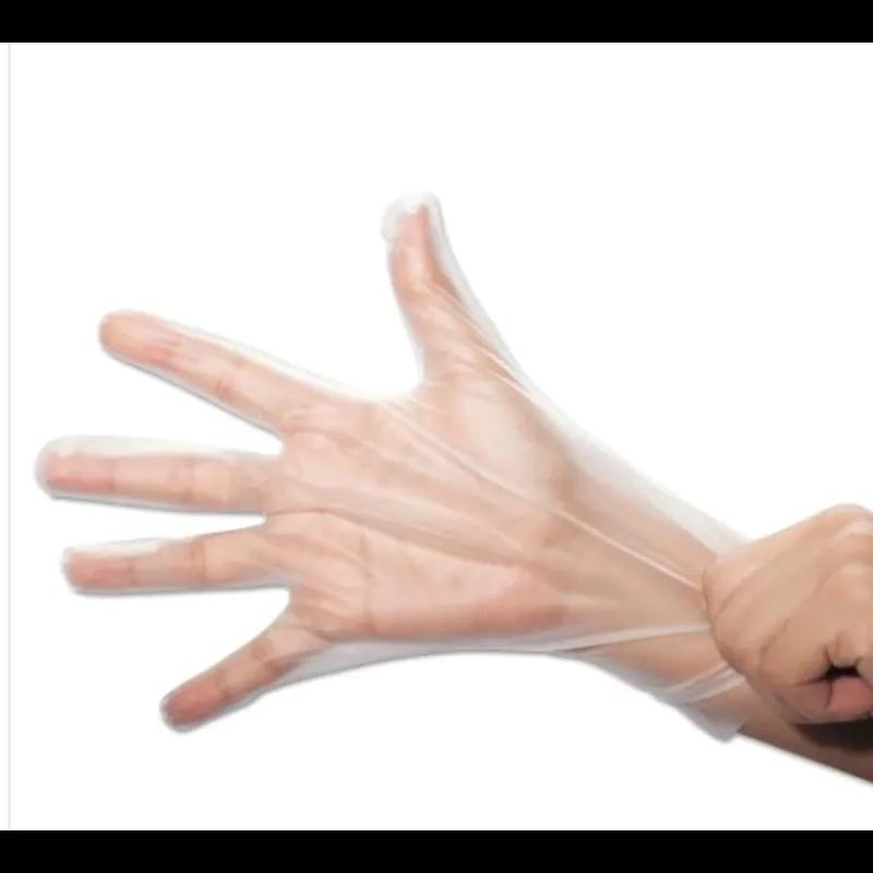 Inte-Fit® Gloves Medium (MED) 1.5MIL Hybrid Powder-Free Latex Free Vinyl-Free 100 Count/Box 10 Box/Case