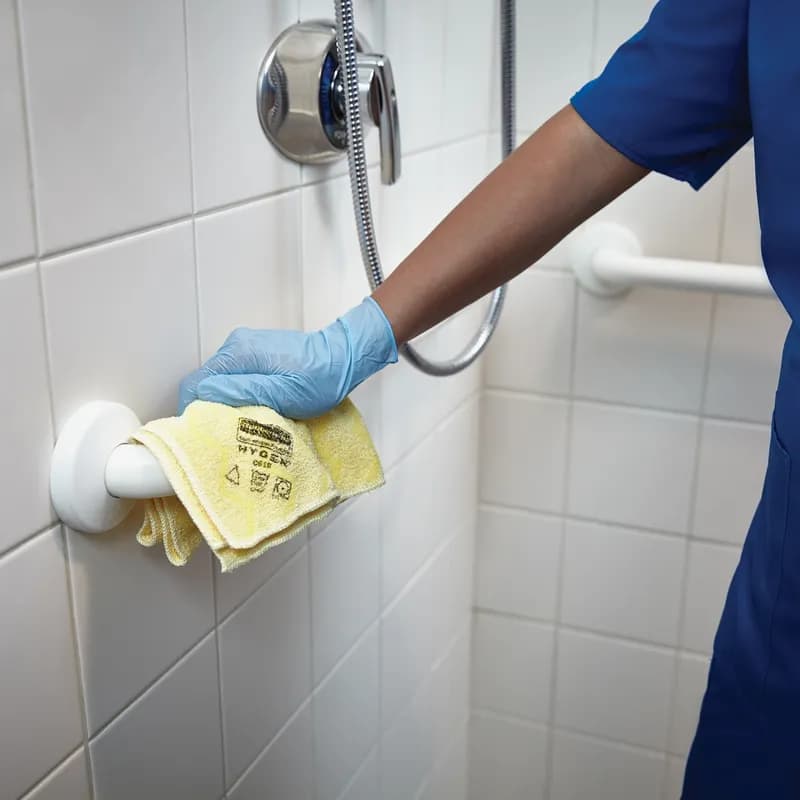 Hygen™ All Purpose Cleaning Cloth 16X16 IN Microfiber Yellow 1/Each