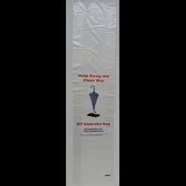Victoria Bay Umbrella Bag 8X3X35 IN Clear Plastic 20MIC 1000/Case
