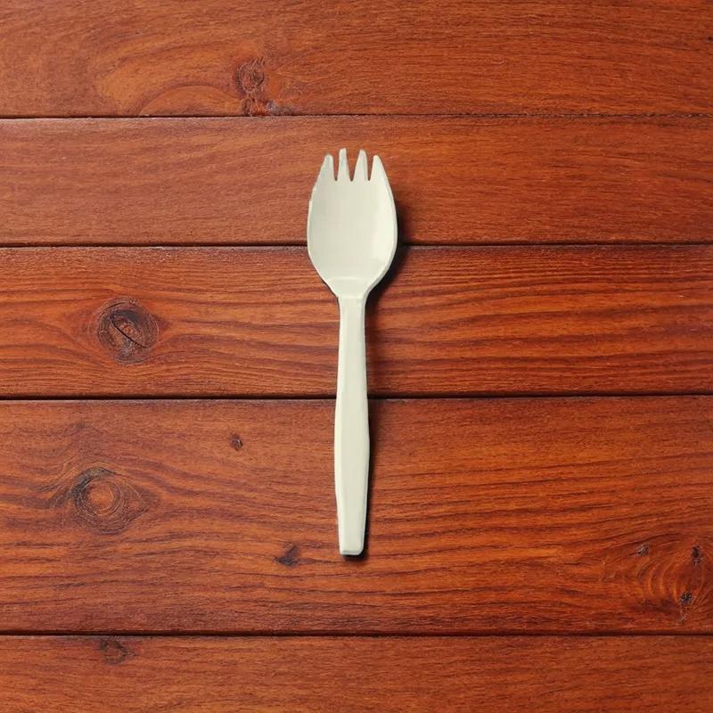 Victoria Bay Spork PP White Medium Weight Unwrapped 1000/Case