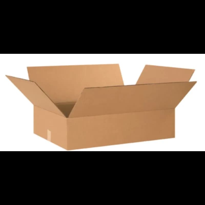 Regular Slotted Container (RSC) 24X18X6 IN Kraft Cardboard 1/Each