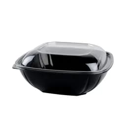 Super Bowl Plus Lid Dome 9X9X1.5 IN PET Clear For Bowl Large 150/Case