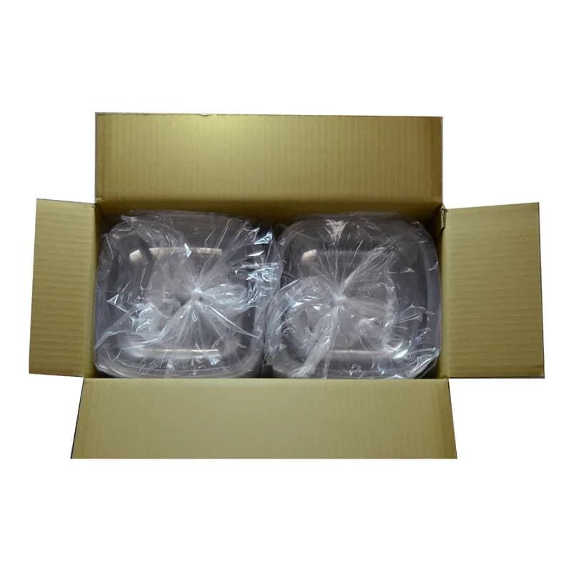 Super Bowl Plus Lid Dome 9X9X1.5 IN PET Clear For Bowl Large 150/Case