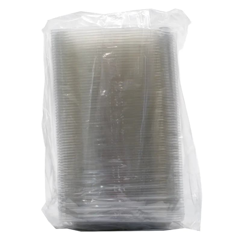 Super Bowl Plus Lid Dome 9X9X1.5 IN PET Clear For Bowl Large 150/Case