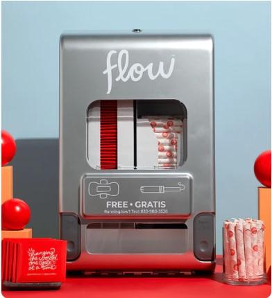 Tampon & Pad Dispenser Free Vend Wall Mount 1/Each