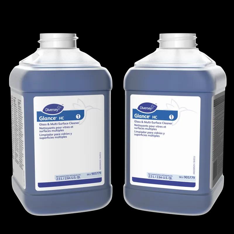 Glance® J-Fill® Window & Glass Cleaner 2.5 L Multi Surface Liquid Concentrate Ammoniated 2/Case