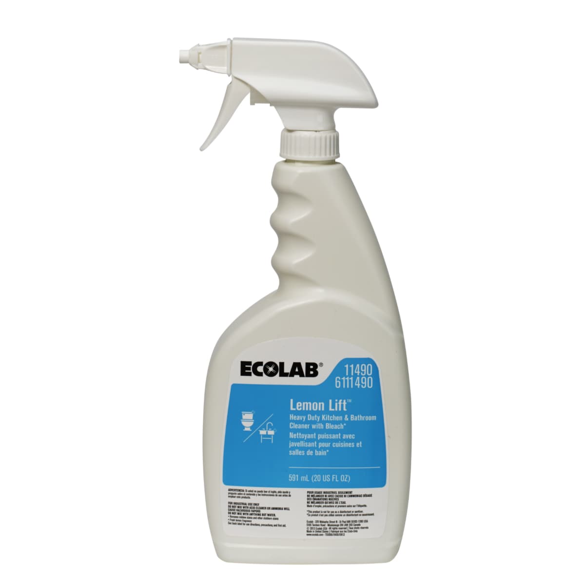 Specifix Lemon Lift Citrus Scent Cleaner 20 FLOZ Multi Surface RTU Heavy Duty 12/Case