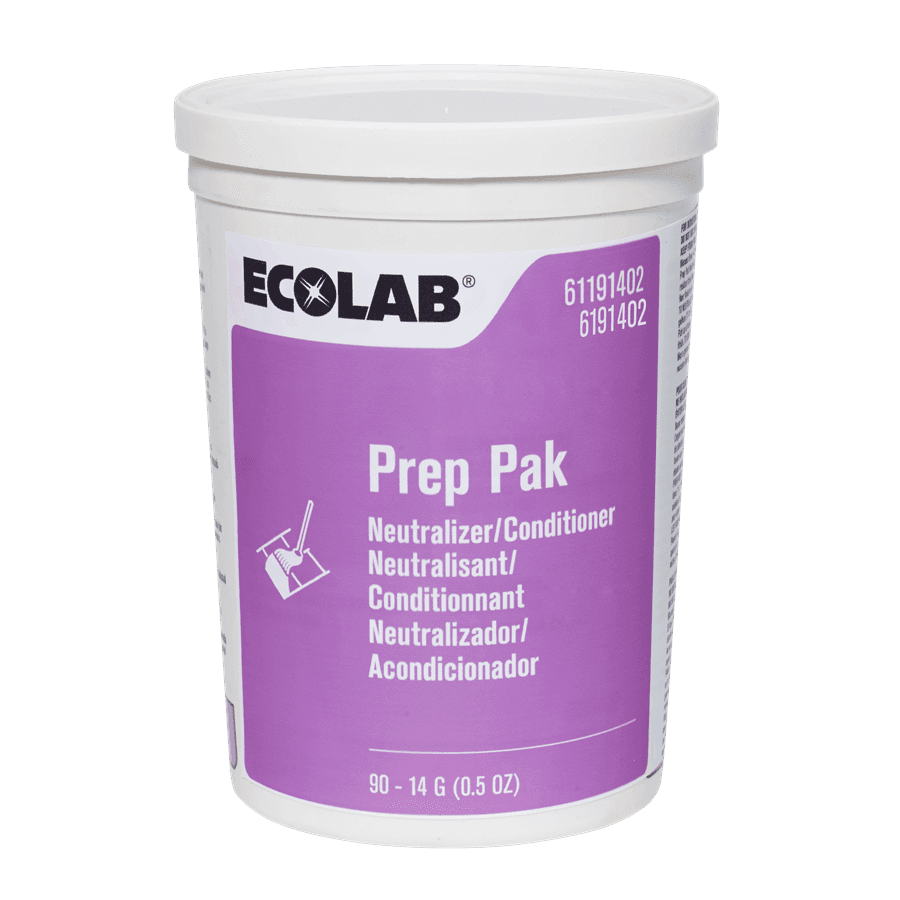 Prep Pak Unscented Floor Neutralizer 0.5 OZ Powder Water-Soluble 180/Case
