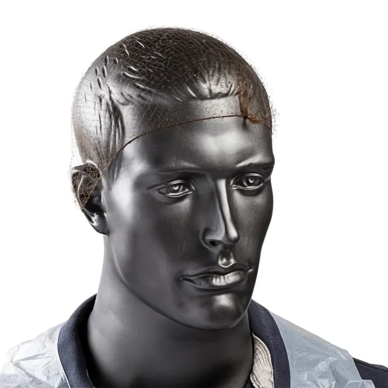 Hairnet Brown Lightweight 144 Count/Pack 20 Packs/Case 2880 Count/Case