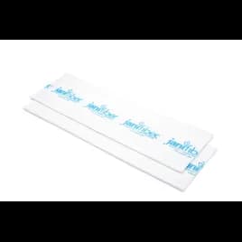 JaniFiber Mop Head 18X5.5 IN White Microfiber Flat Disposable 200/Case