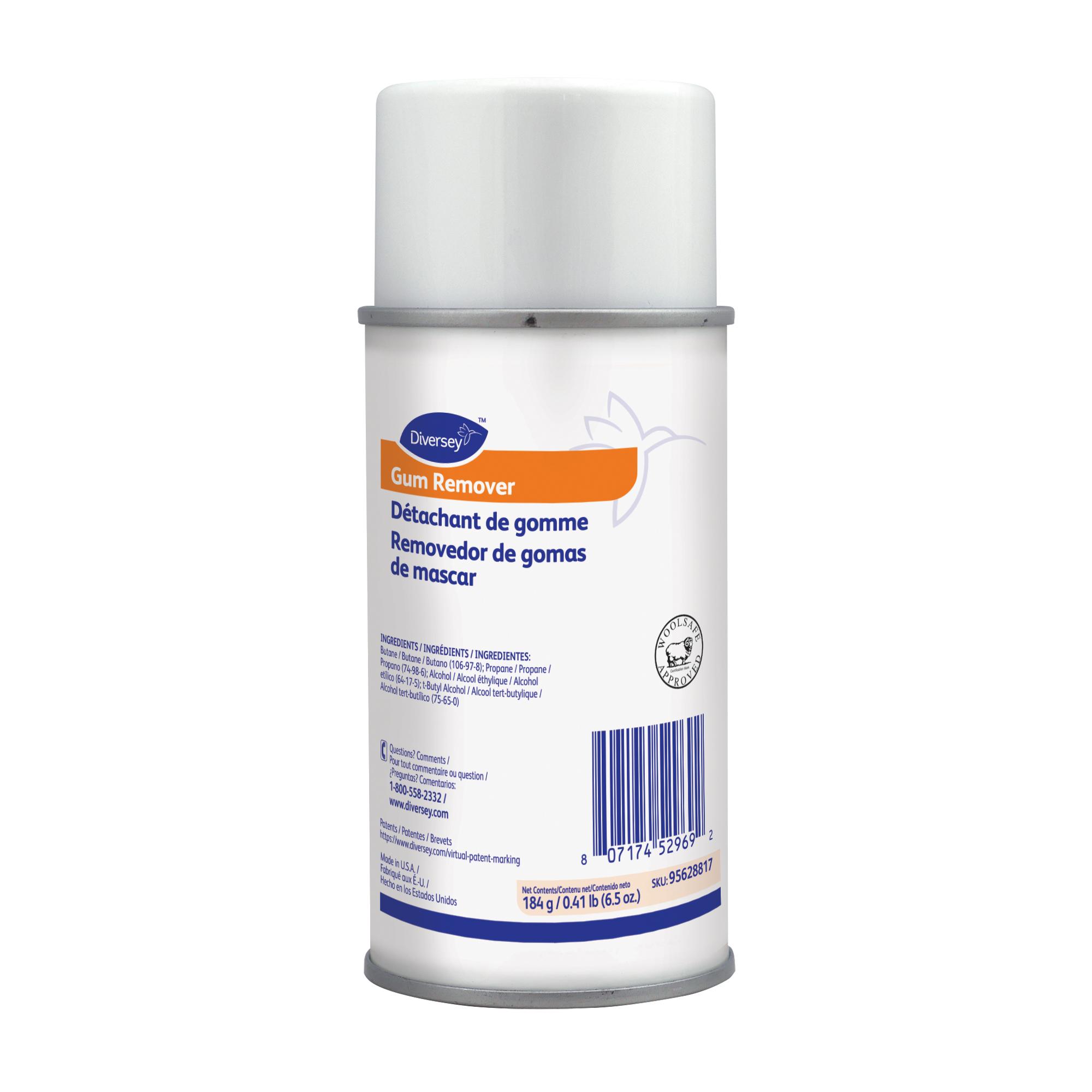 Diversey Fruity Scent Gum & Wax Remover 6.5 FLOZ Aerosol RTU 12/Case