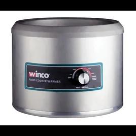 Cooker & Warmer 14.75X14.75X12.1875 IN 11 QT Round Stainless Steel 120V 1250 Watts 1/Each