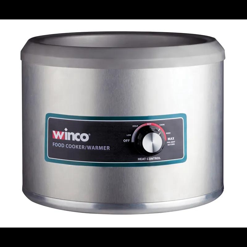 Cooker & Warmer 14.75X14.75X12.1875 IN 11 QT Round Stainless Steel 120V 1250 Watts 1/Each