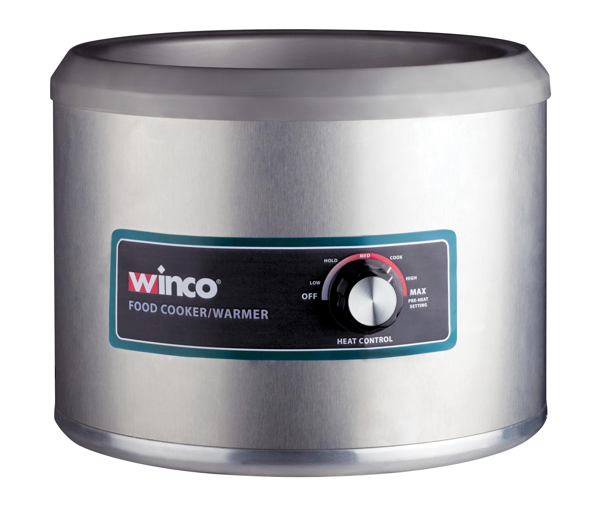 Cooker & Warmer 14.75X14.75X12.1875 IN 11 QT Round Stainless Steel 120V 1250 Watts 1/Each