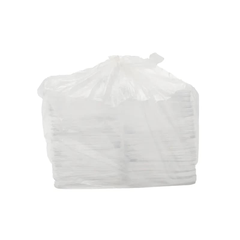 Wavetrends Lid Flat PET Clear Square For 16 OZ Bowl 100/Case