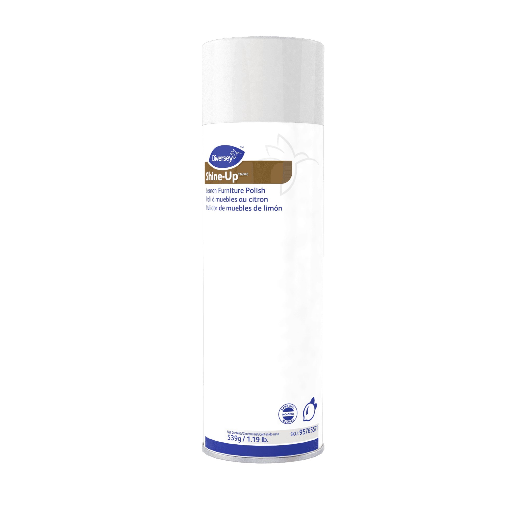 Shine-Up Lemon Furniture Polish 19 FLOZ Multi Surface Aerosol RTU 12/Case