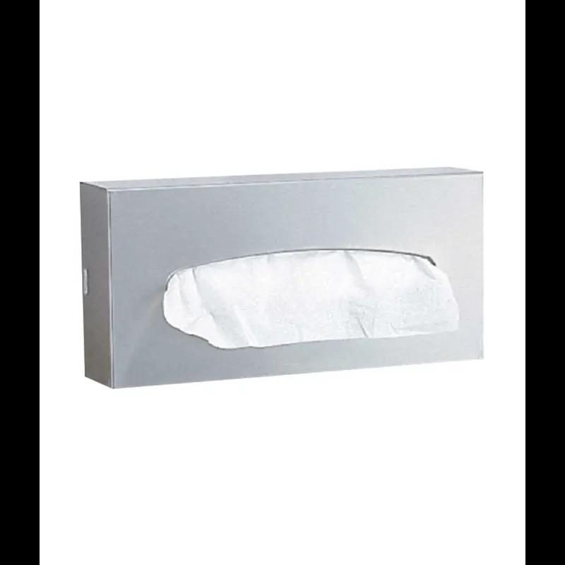 Facial Tissue Dispenser 2.25X0.25X5.19 IN Stainless Steel Surface Mount Satin 1/Each