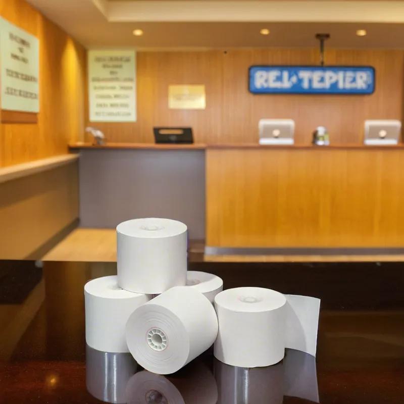 Register Tape Roll 3IN X165FT Paper White 50/Case