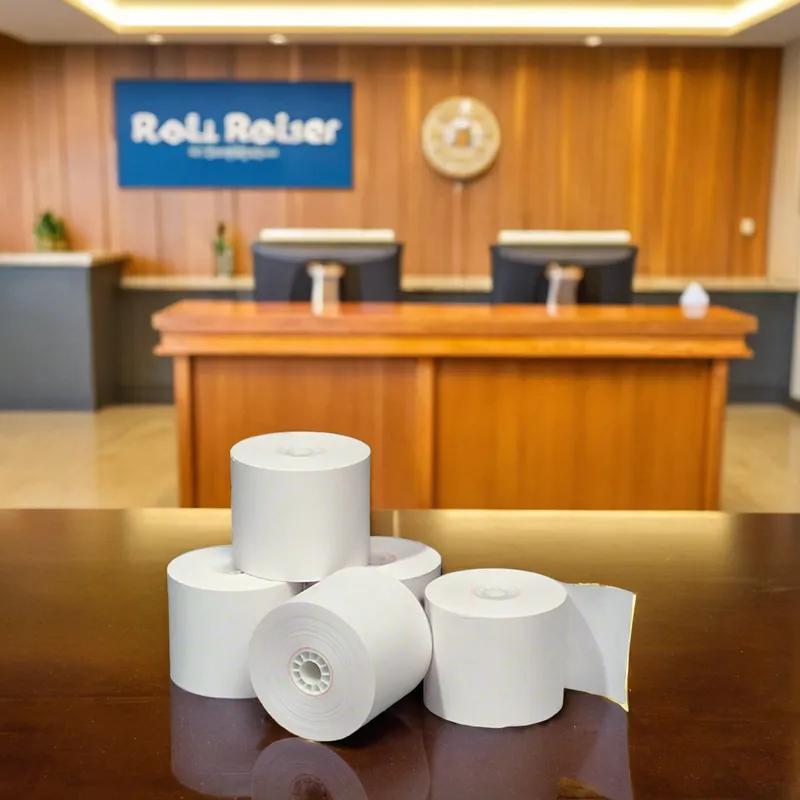 Register Tape Roll 3IN X165FT Paper White 50/Case